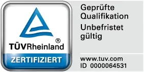 TÜV Zertifizierung